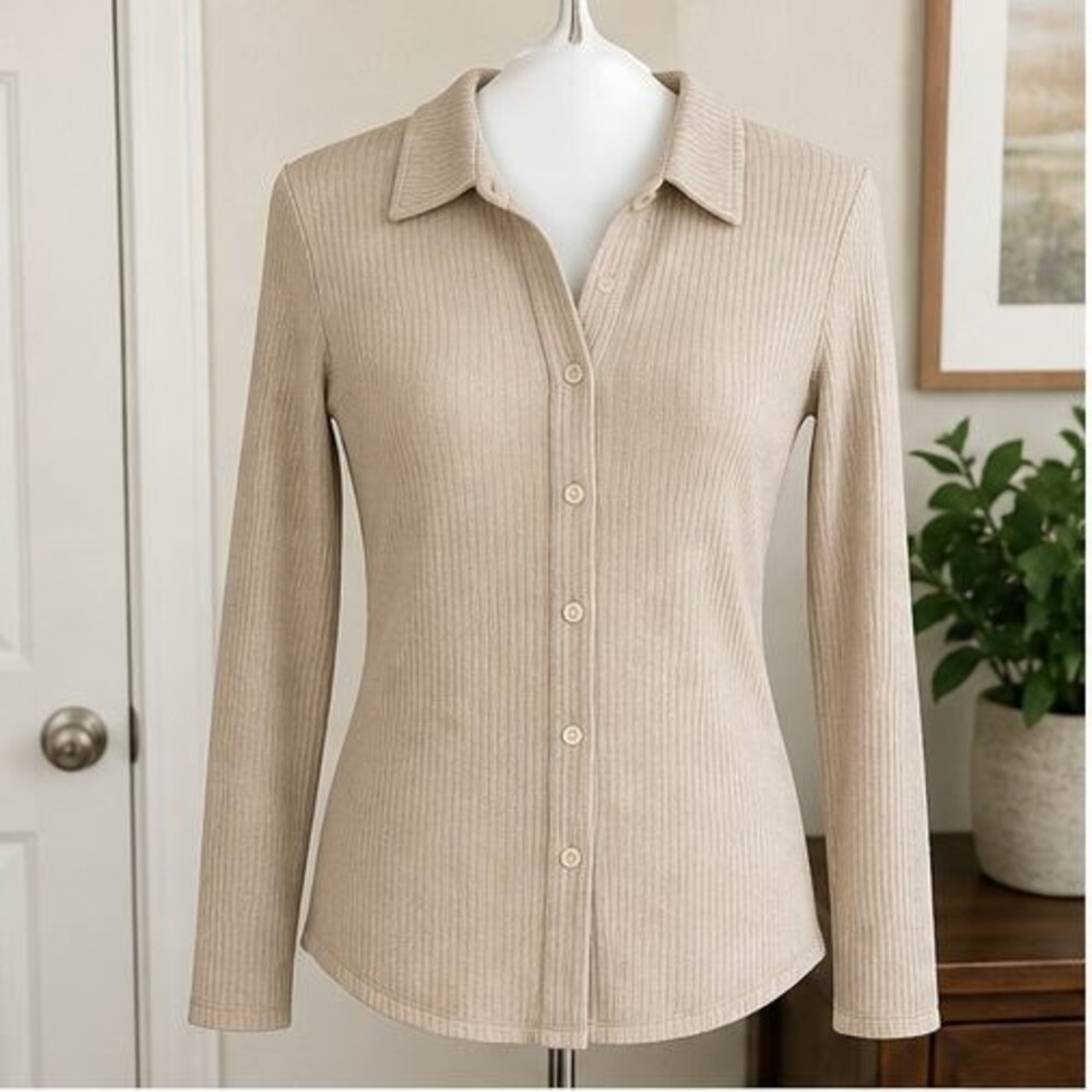Sand Puff Sleeve Top